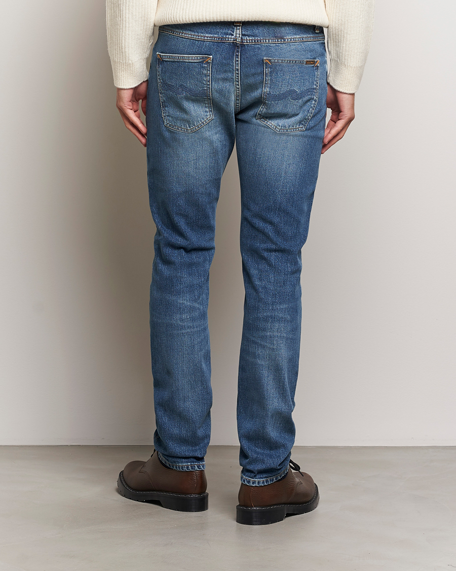 Herren | Jeans | Nudie Jeans | Lean Dean Jeans Blue Delusion