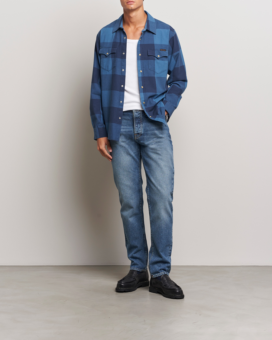 Herren | Hosen | Nudie Jeans | Steady Eddie II Jeans Blue Haze