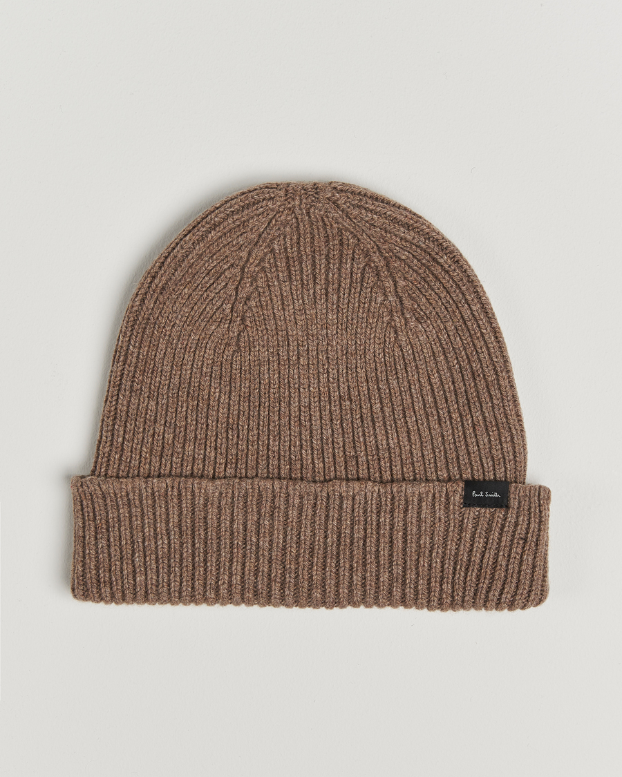 Herren | Paul Smith Cashmere Beanie Brown | Paul Smith | Cashmere Beanie Brown
