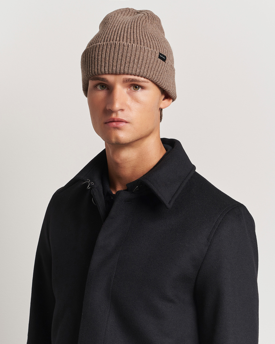 Herren | Paul Smith Cashmere Beanie Brown | Paul Smith | Cashmere Beanie Brown