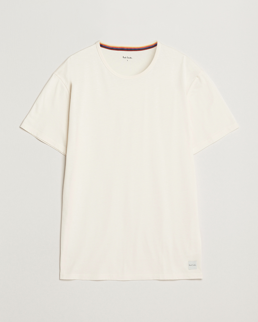 Herren | T-Shirts | Paul Smith | Artist Rib Crew Neck T-Shirt White