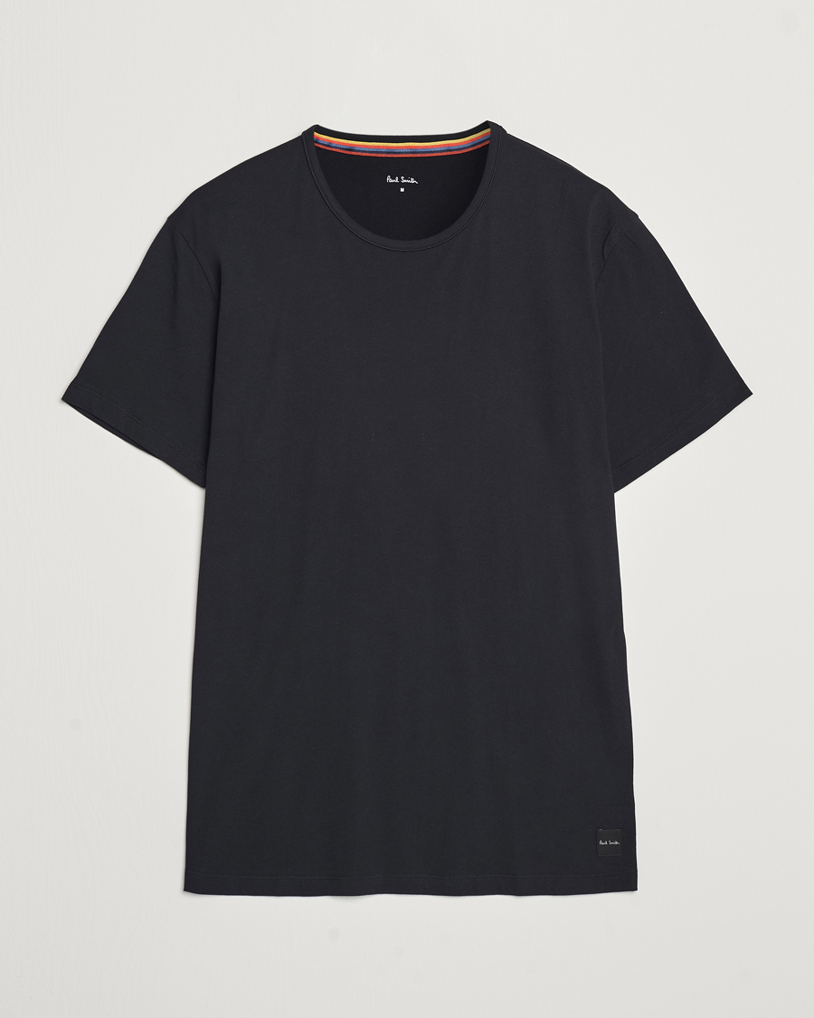 Herren | T-Shirts | Paul Smith | Artist Rib Crew Neck T-Shirt Black
