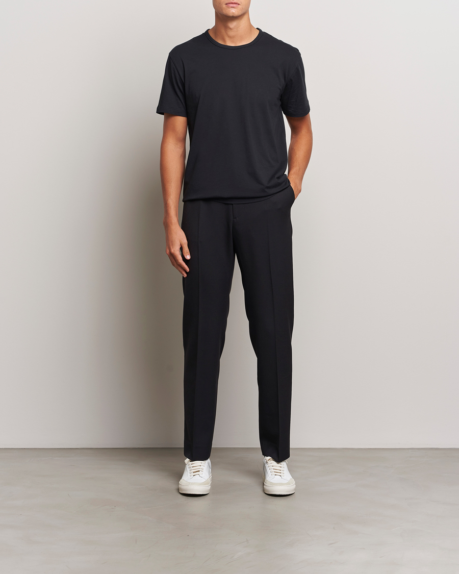 Herren | T-Shirts | Paul Smith | Artist Rib Crew Neck T-Shirt Black