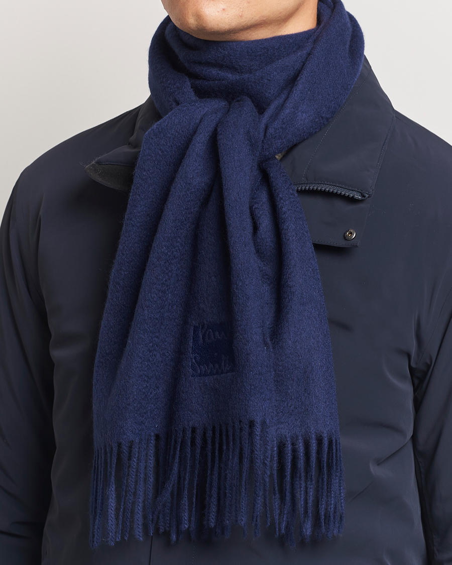 Herren | Paul Smith Cashmere Scarf Navy | Paul Smith | Cashmere Scarf Navy