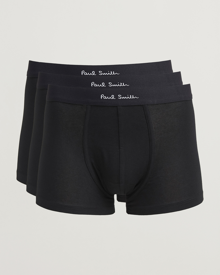 Herren | Unterwäsche | Paul Smith | 3-Pack Trunk Black