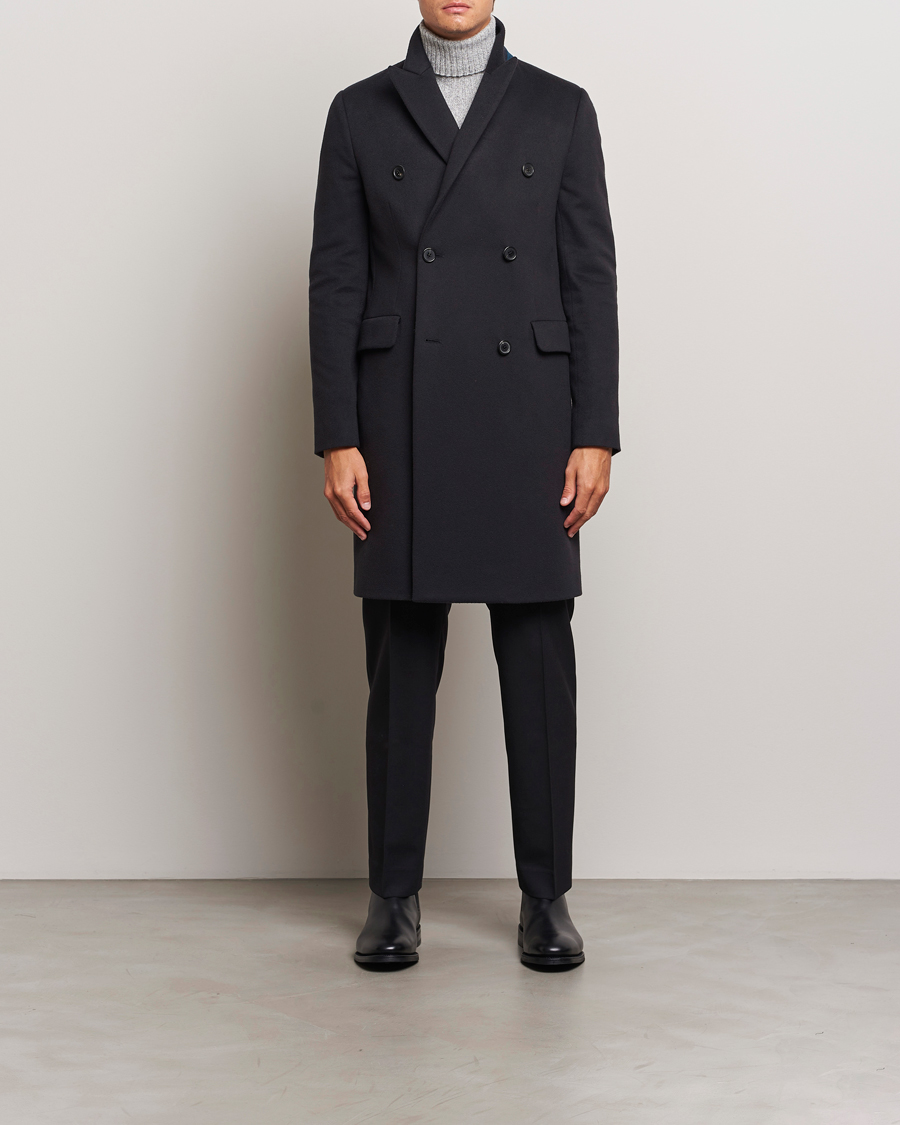 Herren | Jacken | Paul Smith | Wool/Cashmere Double Breasted Coat Black