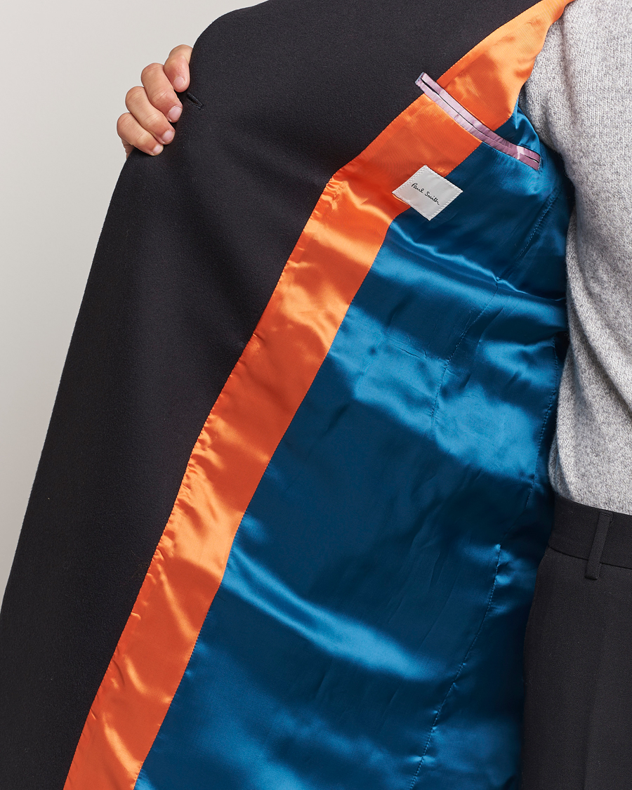 Herren | Jacken | Paul Smith | Wool/Cashmere Double Breasted Coat Black