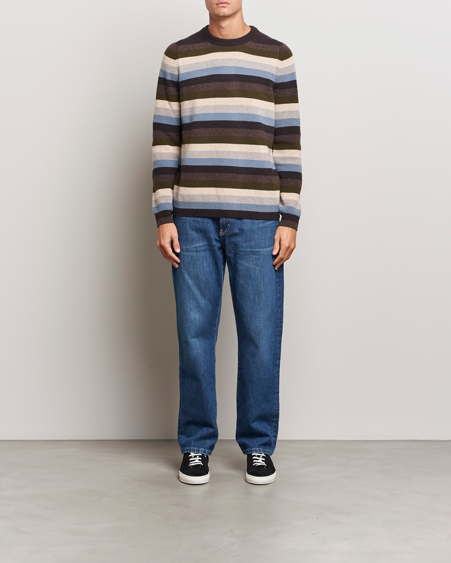 Herren | Pullover | Paul Smith | Striped Lambswool Knitted Sweater Multi