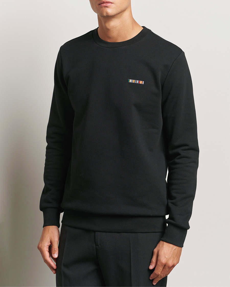 Herren | Pullover | Paul Smith | Embroidery Crew Neck Sweatshirt Black