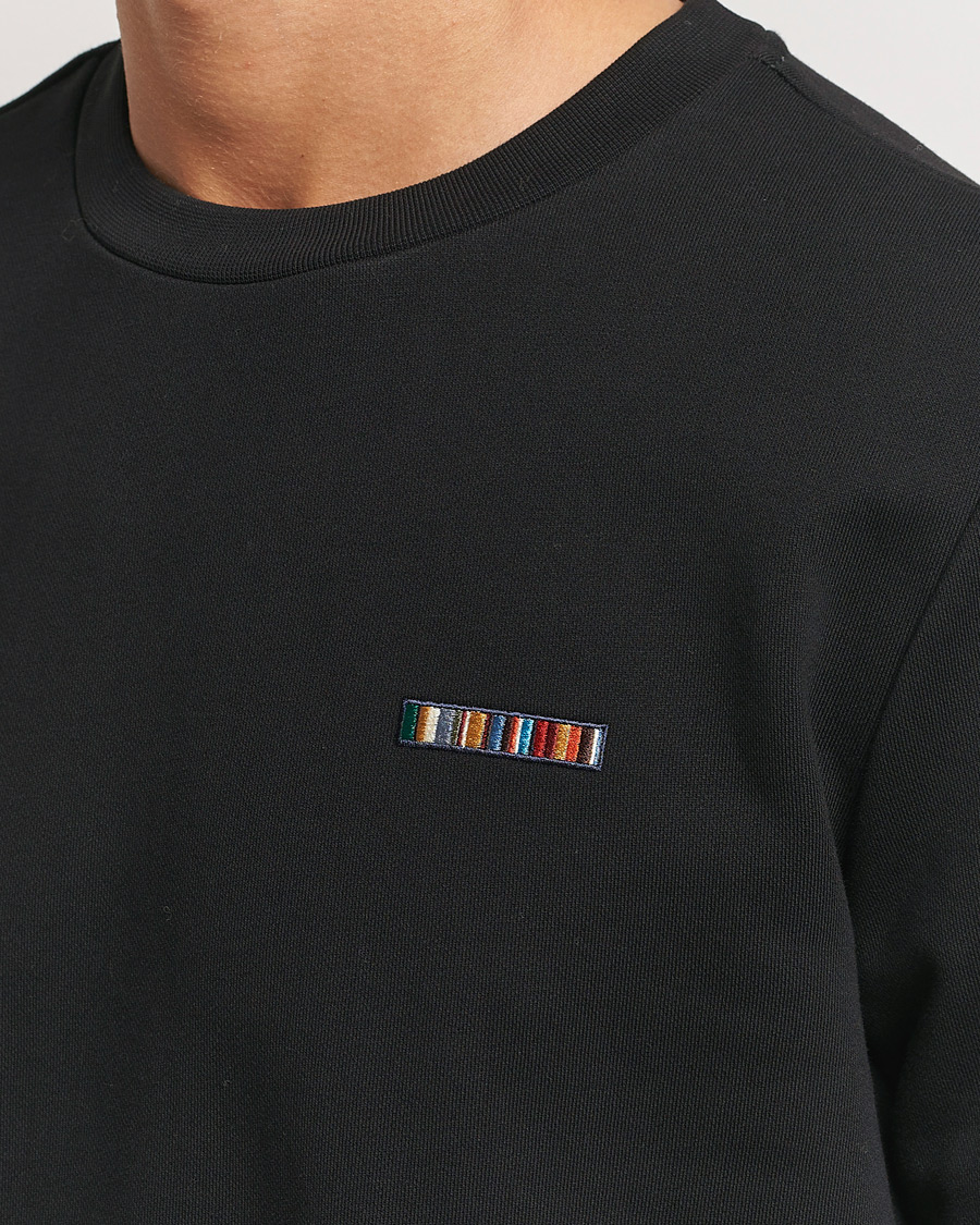 Herren | Pullover | Paul Smith | Embroidery Crew Neck Sweatshirt Black