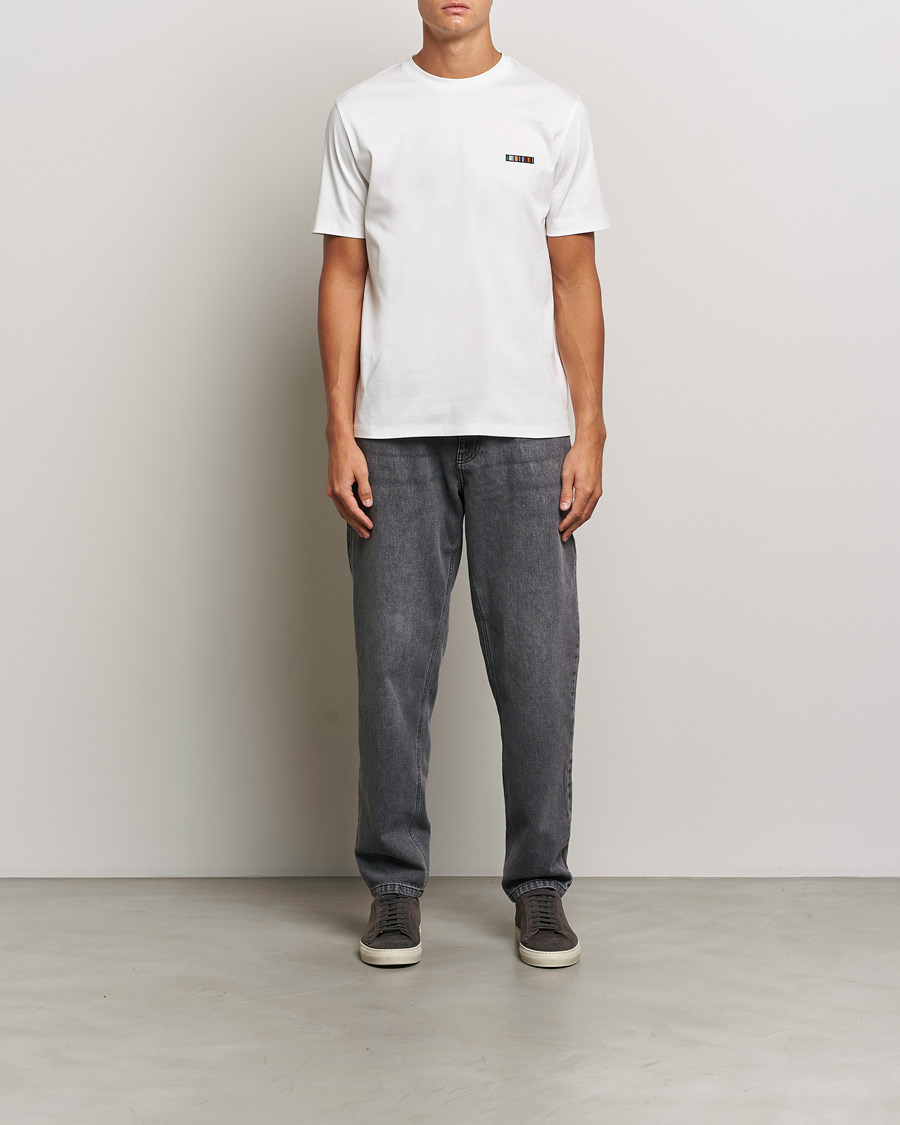 Herren | T-Shirts | Paul Smith | Embroidery Crew Neck T-Shirt White
