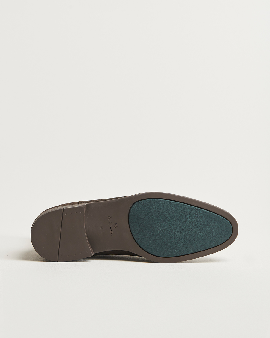 Herren | PS Paul Smith Cedric Suede Chelsea Boot Dark Brown | PS Paul Smith | Cedric Suede Chelsea Boot Dark Brown