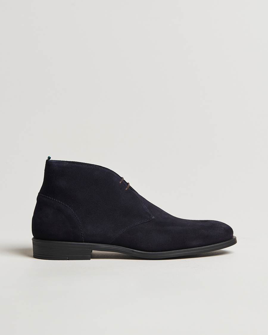 Herren | PS Paul Smith Drummond Suede Chukka Boot Navy | PS Paul Smith | Drummond Suede Chukka Boot Navy
