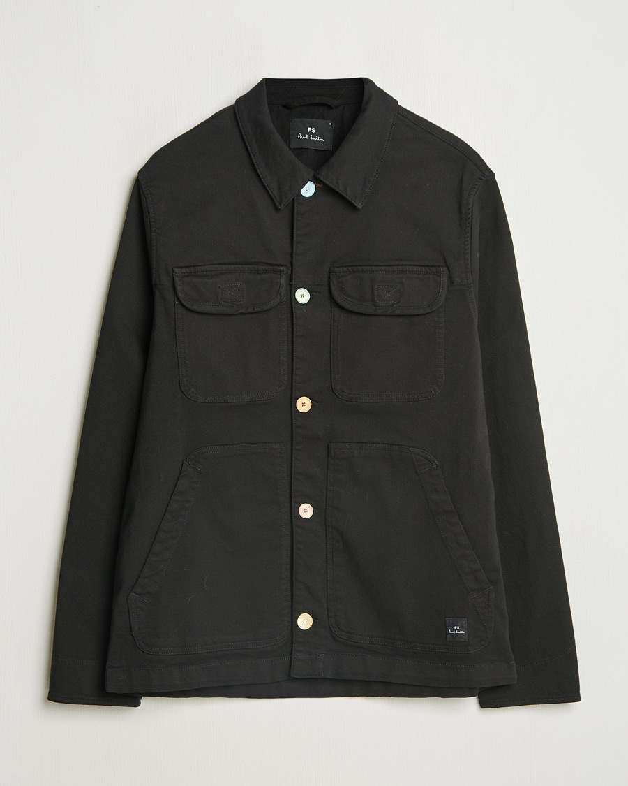 Herren | Hemden | PS Paul Smith | 4 Pocket Overshirt Black