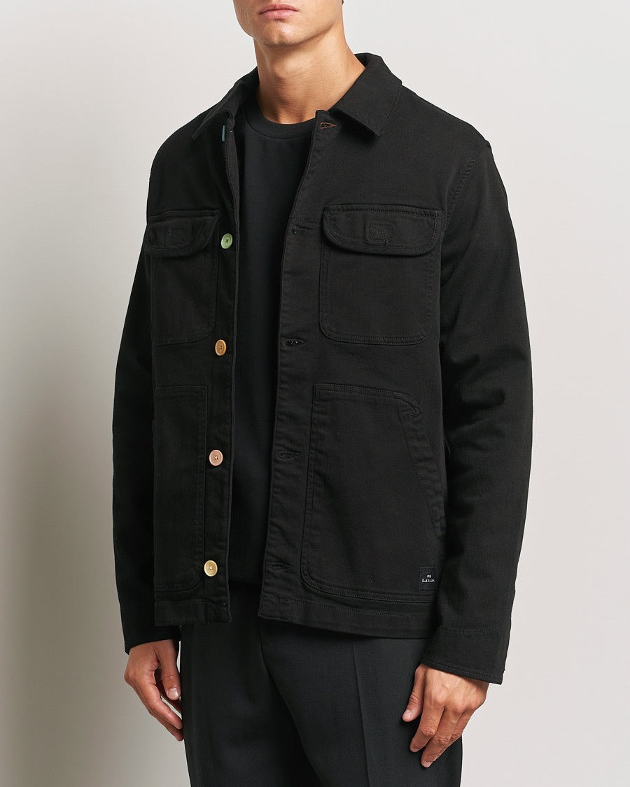 Herren | Hemden | PS Paul Smith | 4 Pocket Overshirt Black