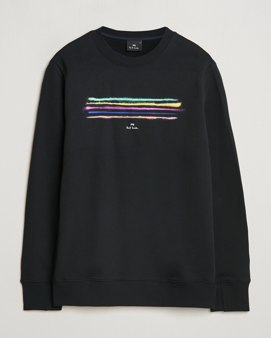 Herren | Pullover | PS Paul Smith | Zebra Crew Neck Sweatshirt Black