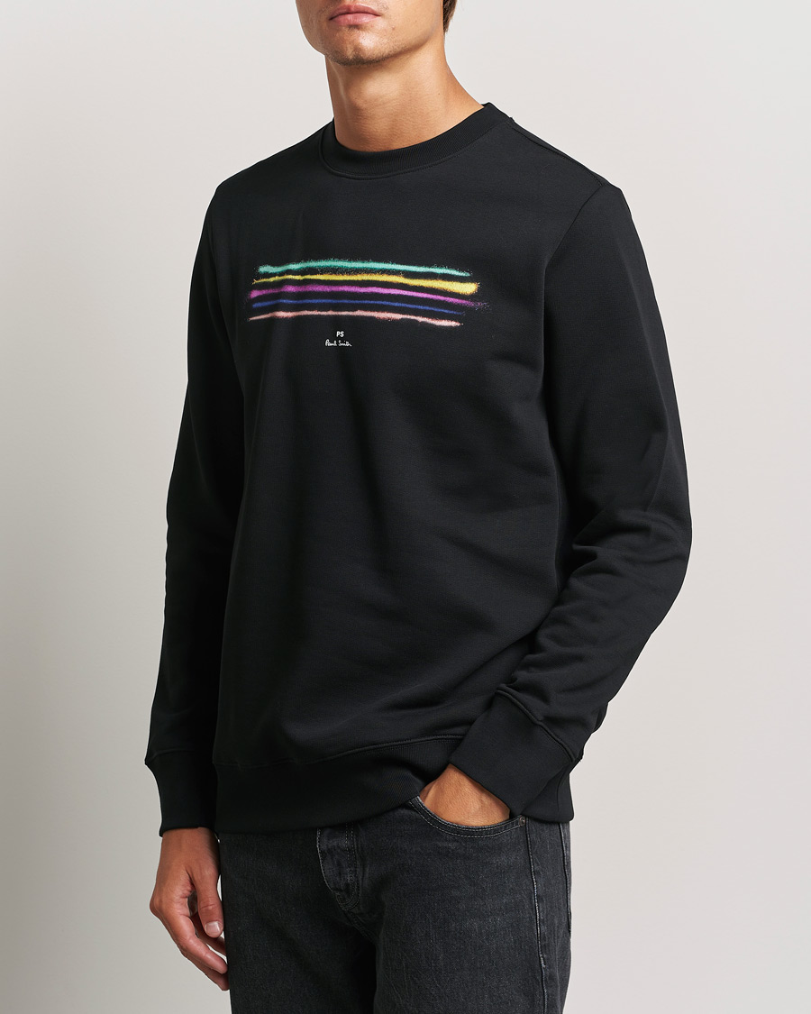 Herren | Pullover | PS Paul Smith | Zebra Crew Neck Sweatshirt Black