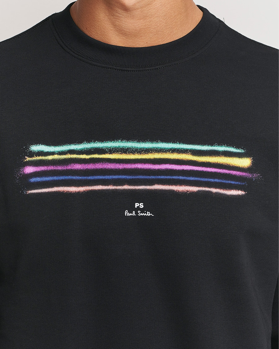 Herren | Pullover | PS Paul Smith | Zebra Crew Neck Sweatshirt Black
