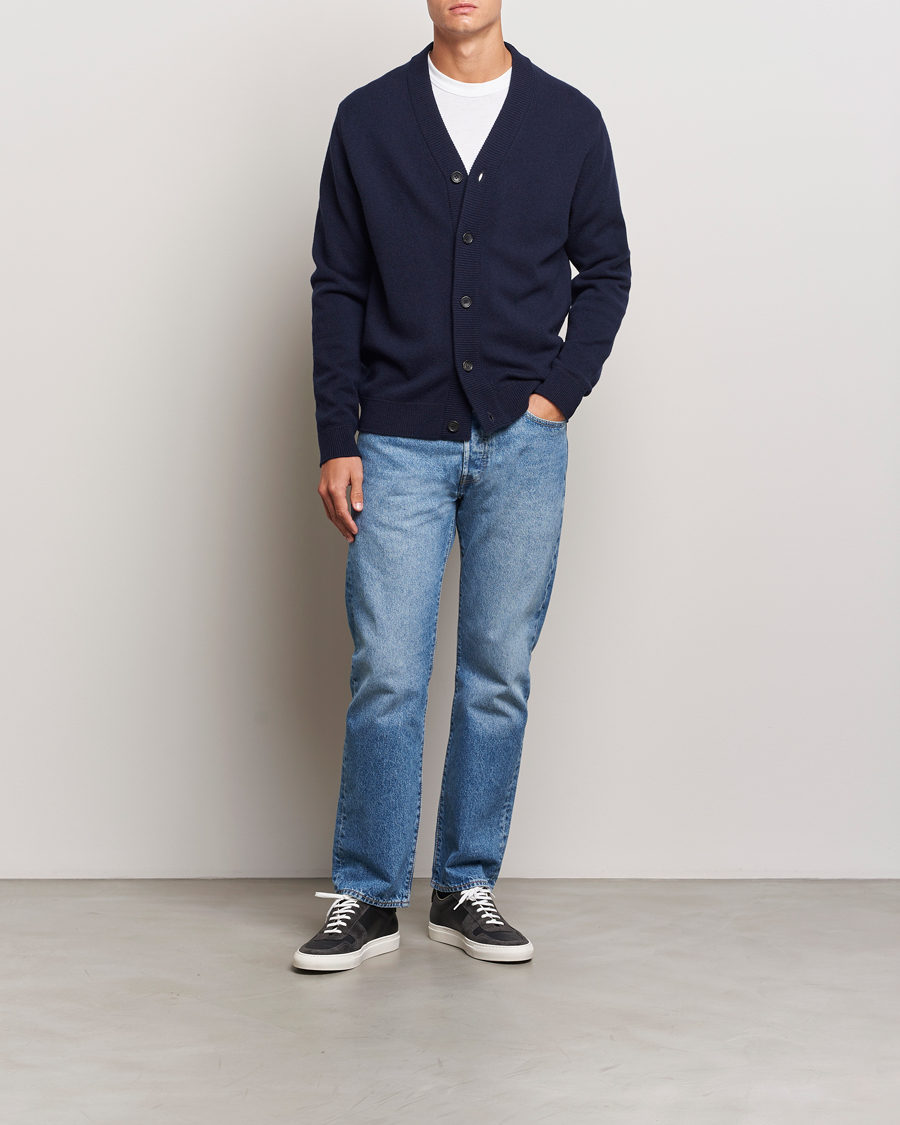 Herren | Pullover | PS Paul Smith | Merino Wool Cardigan Navy