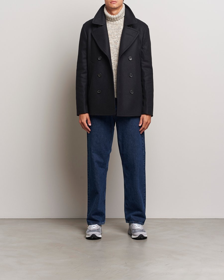 Herren | Jacken | PS Paul Smith | Wool Peacoat Black