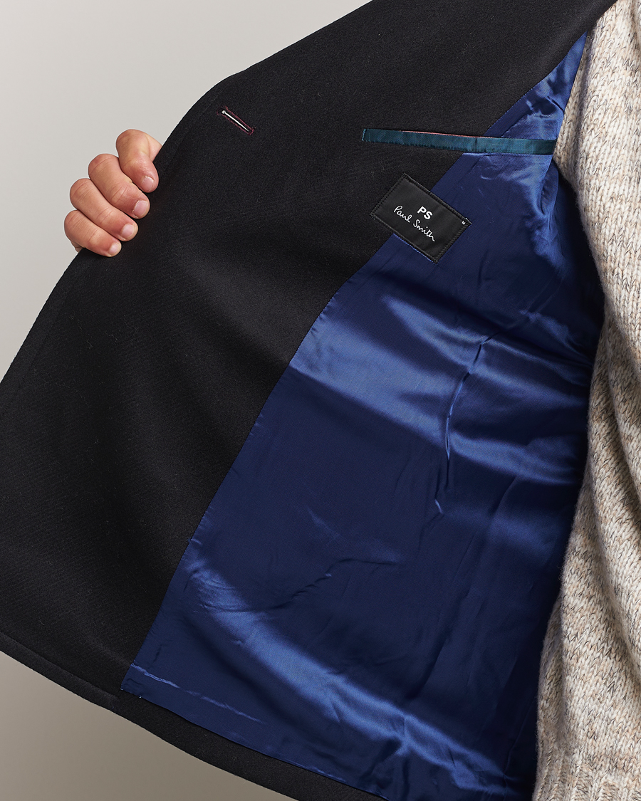 Herren | Jacken | PS Paul Smith | Wool Peacoat Black