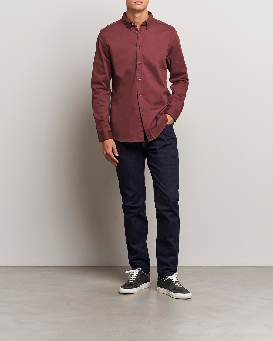 Herren | Hemden | PS Paul Smith | Regular Fit Cotton Shirt Dark Red