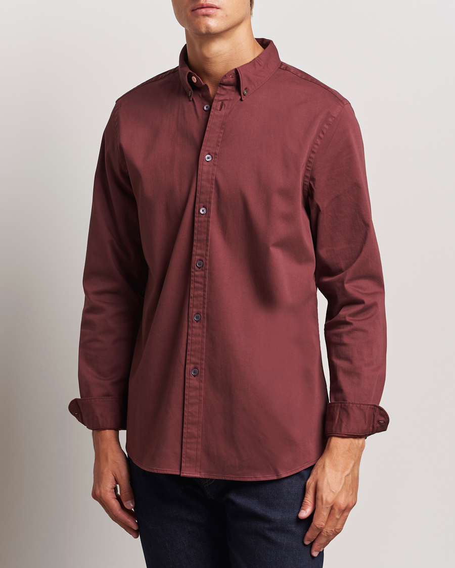 Herren | Hemden | PS Paul Smith | Regular Fit Cotton Shirt Dark Red