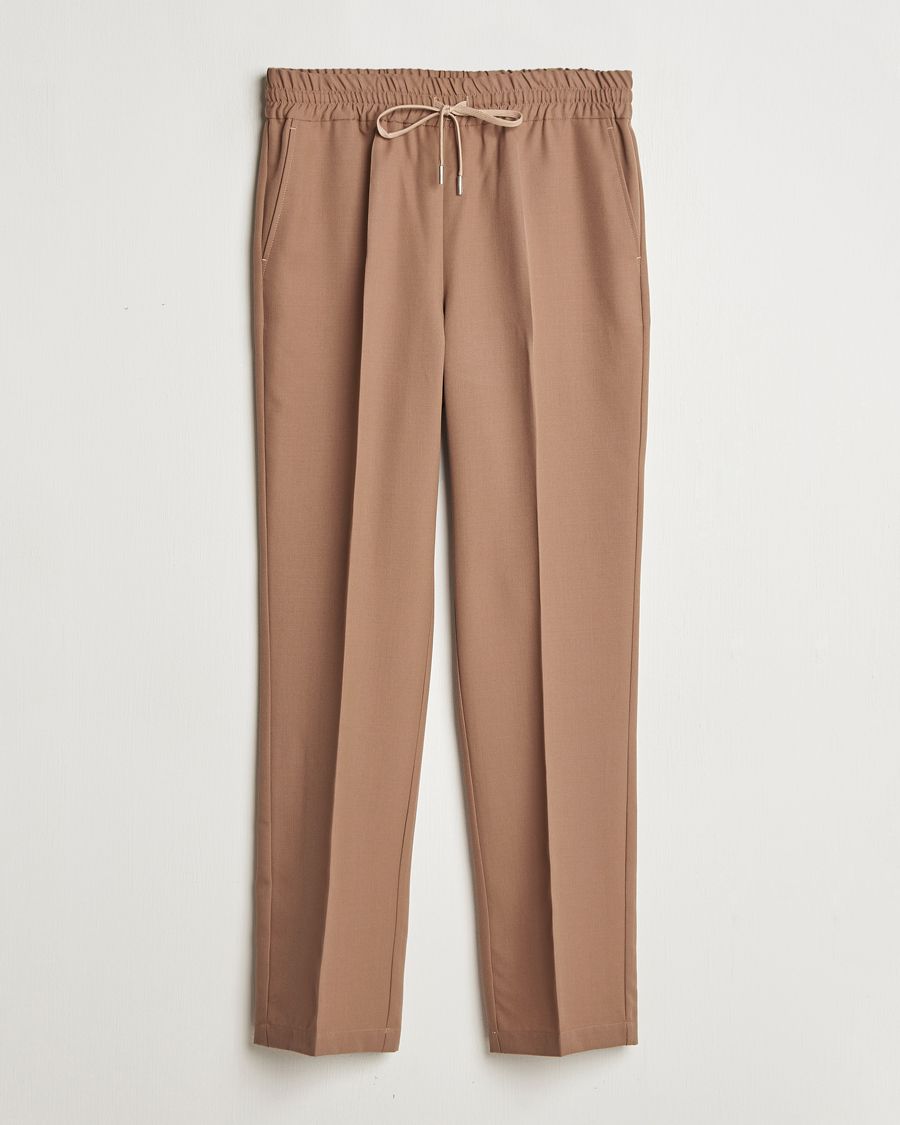 Herren | Hosen | Drôle de Monsieur | Drawstring Trousers Brown