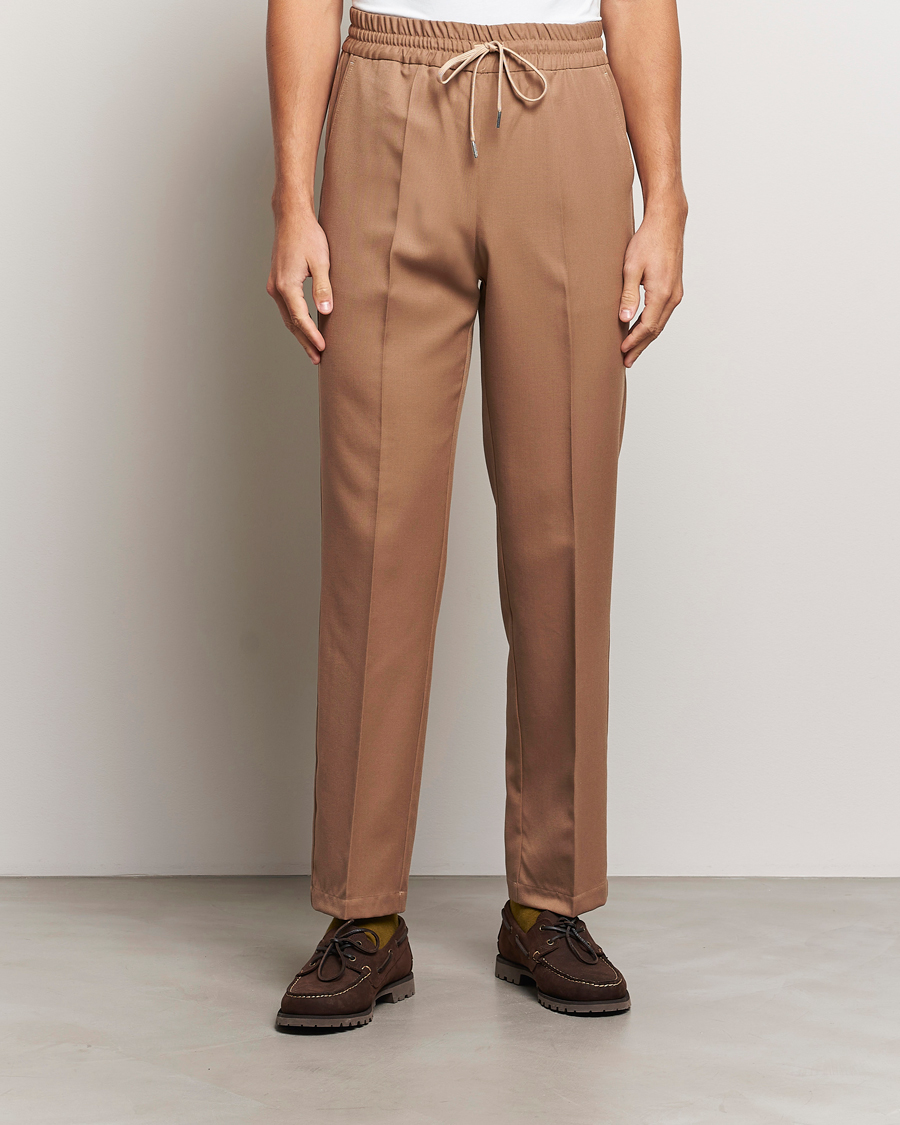 Herren | Hosen | Drôle de Monsieur | Drawstring Trousers Brown
