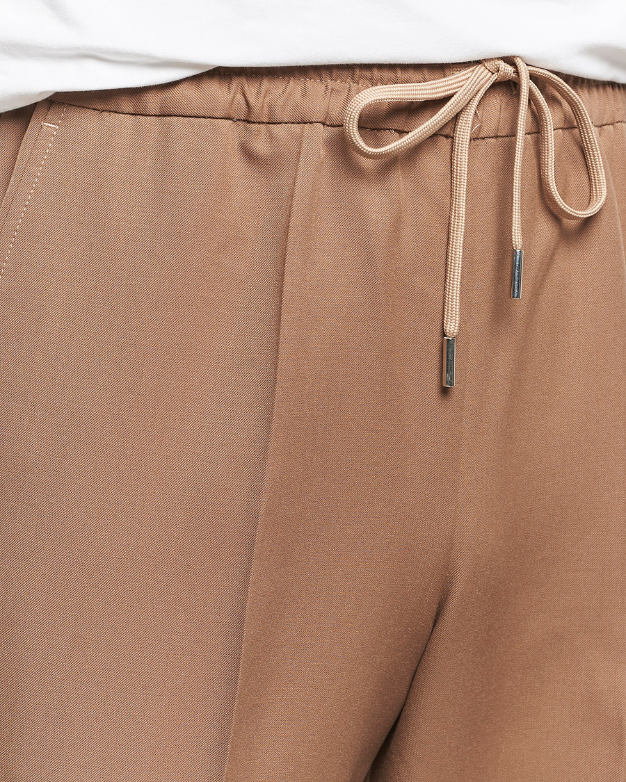 Herren | Hosen | Drôle de Monsieur | Drawstring Trousers Brown
