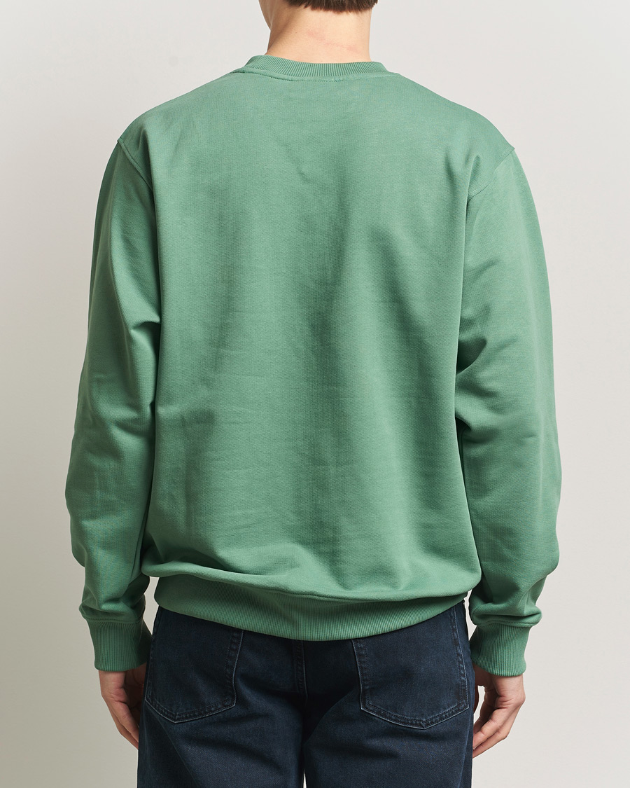 Herren | Pullover | Drôle de Monsieur | Classic Slogan Sweatshirt Water Green