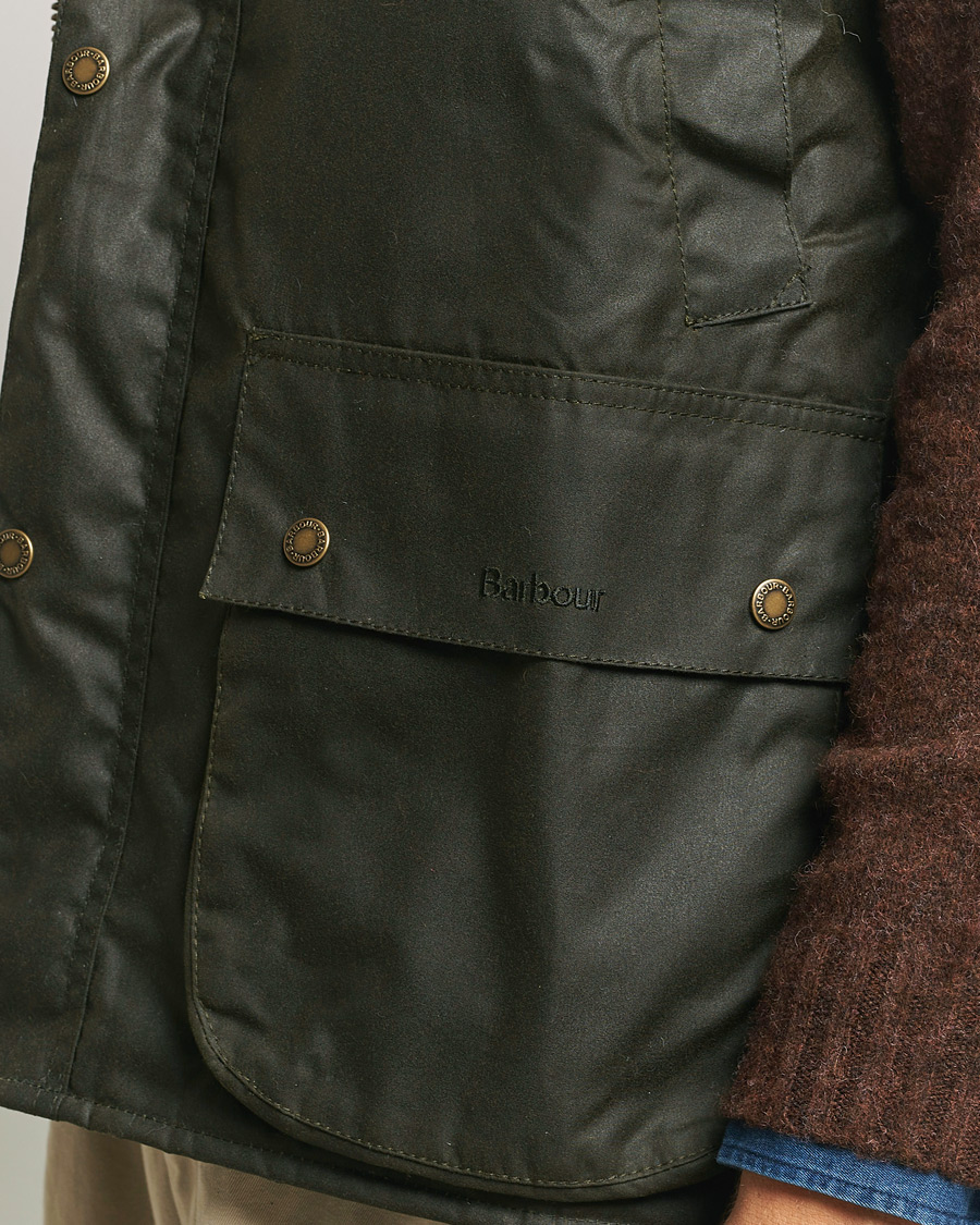 Herren | Jacken | Baracuta | x Barbour Wax Gilet Olive