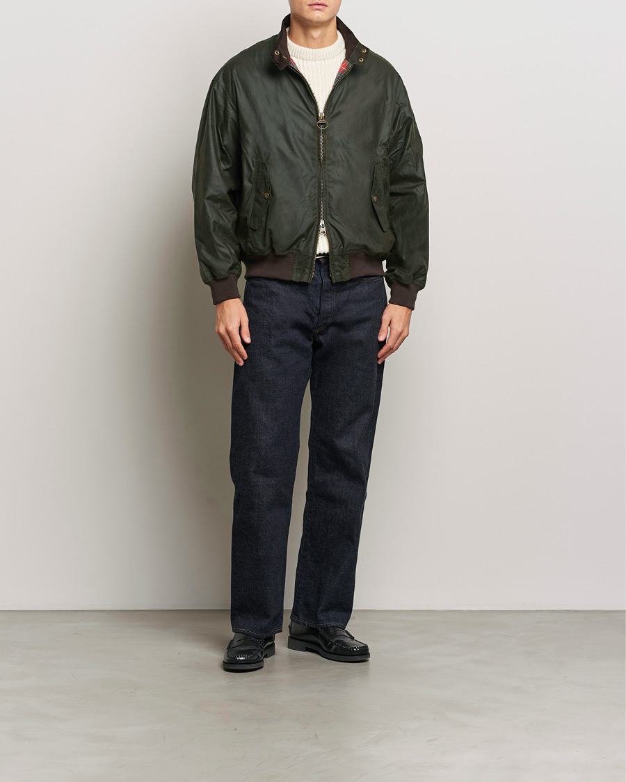 Herren | Jacken | Baracuta | x Barbour Wax Jacket Olive