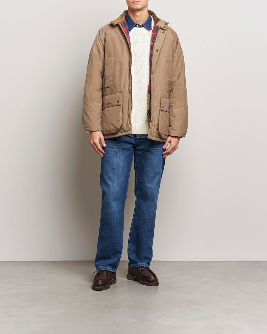 Herren | Jacken | Baracuta | x Barbour Bedale Cloth Jacket Tan