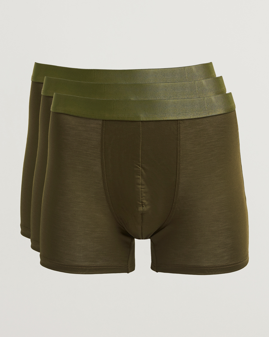 Herren | Unterwäsche | CDLP | 3-Pack Boxer Briefs Olive Green