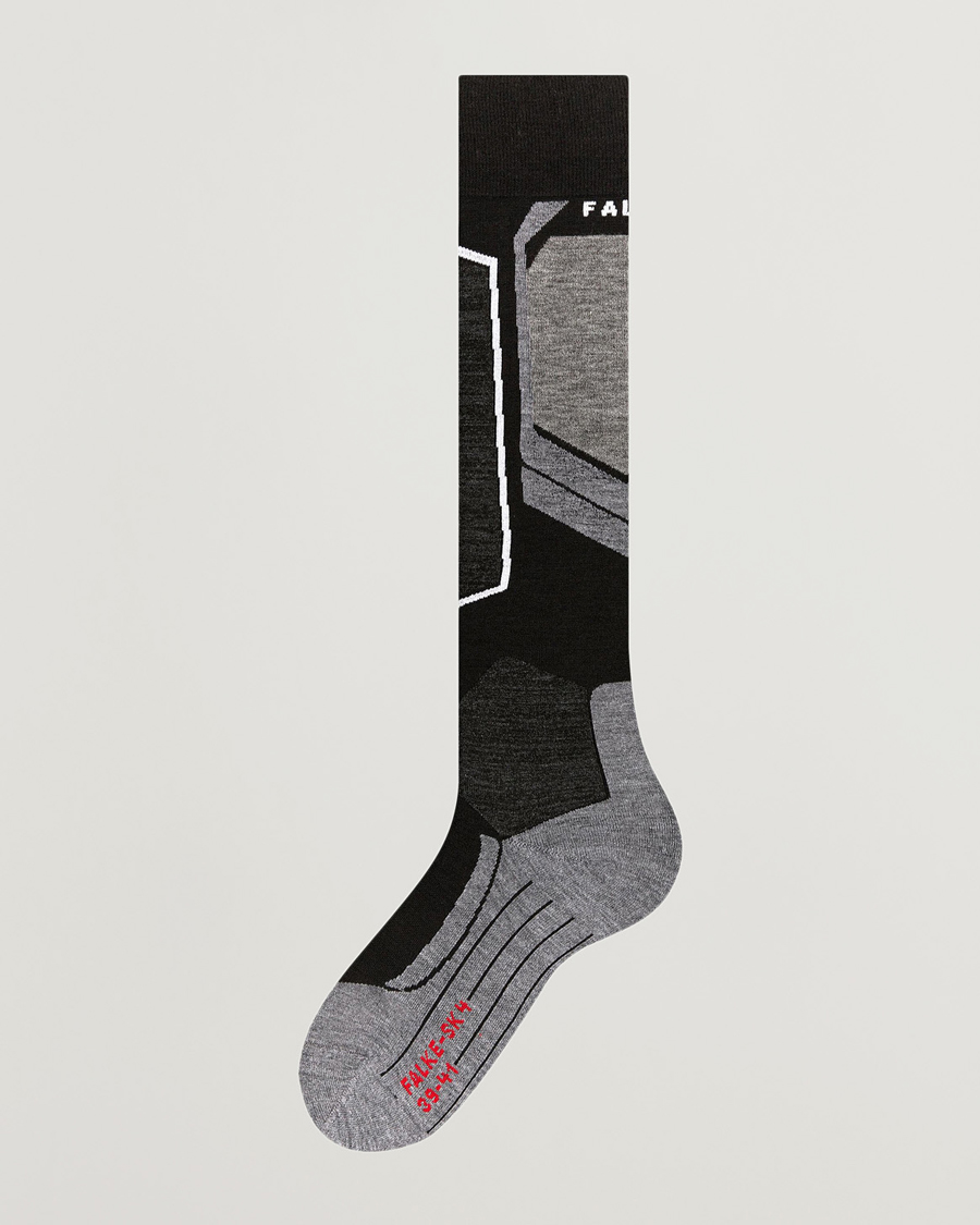 Herren | Unterwäsche | Falke Sport | SK4 Advanced Skiing Knee High Socks Black Mix