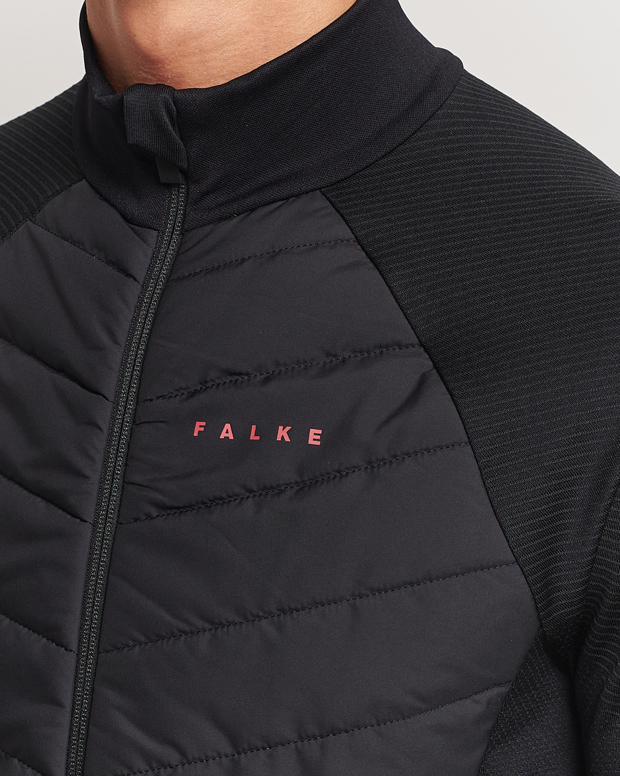 Herren | Pullover | Falke Sport | Running Jacket Black