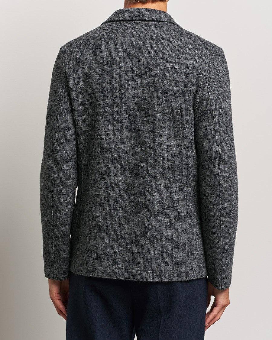 Herren | Sakkos | Harris Wharf London | Two Button Prince Of Wales Blazer Grey/Black