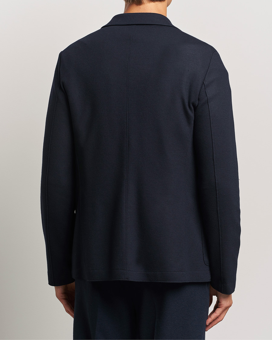 Herren | Sakkos | Harris Wharf London | Two Button Superfine Merino Blazer Navy