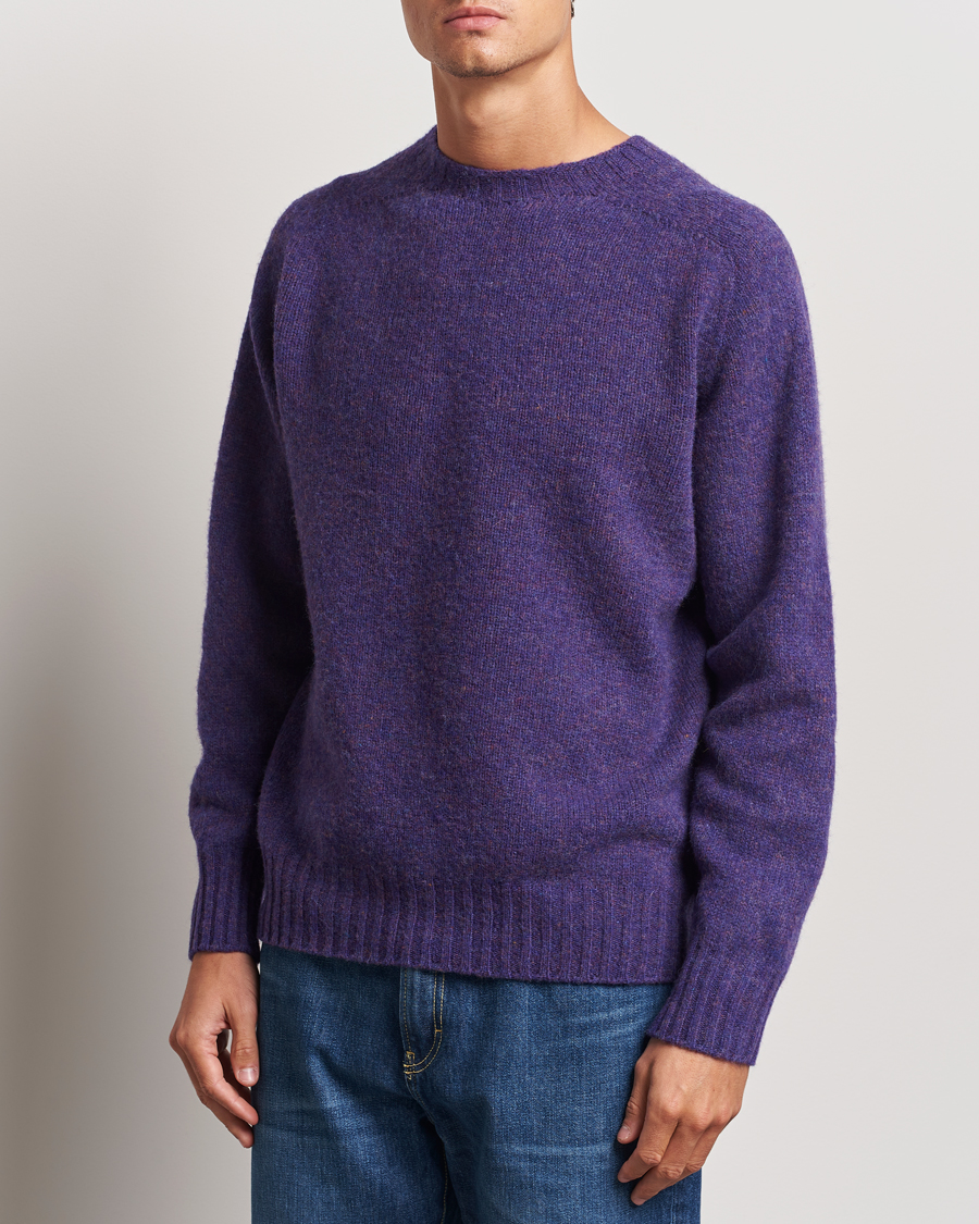 Herren | Pullover | Howlin' | Brushed Wool Sweater Lavender