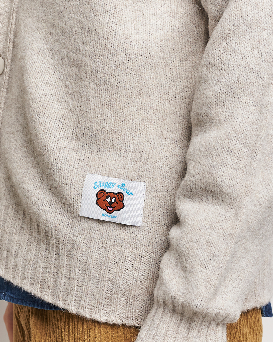 Herren | Pullover | Howlin' | Shaggy Bear Cardigan Cosmic Latte