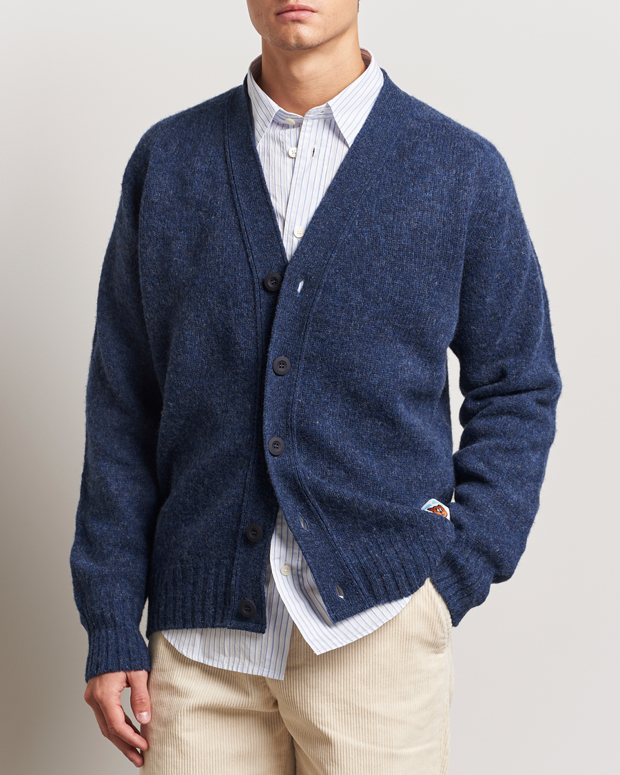 Herren | Pullover | Howlin' | Shaggy Bear Cardigan Denim