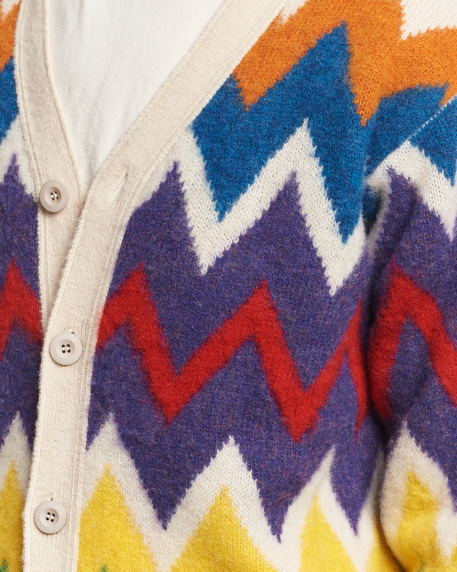 Herren | Pullover | Howlin' | Brushed Wool Cardigan Ecru