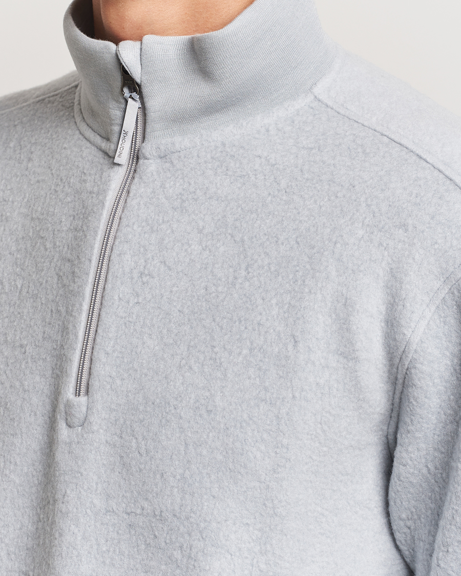Herren | Pullover | Houdini | Alto Wool/Tencel Half Zip Cloudy Grey