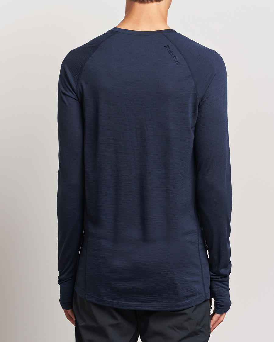 Herren | Pullover | Houdini | Desoli Merino Light Crew Blue Illusion