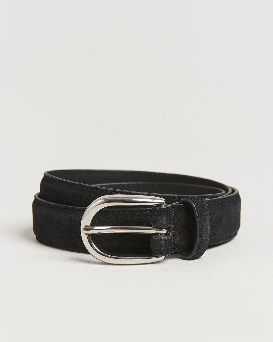 Herren | Loake 1880 Harry Suede Belt Black | Loake 1880 | Harry Suede Belt Black