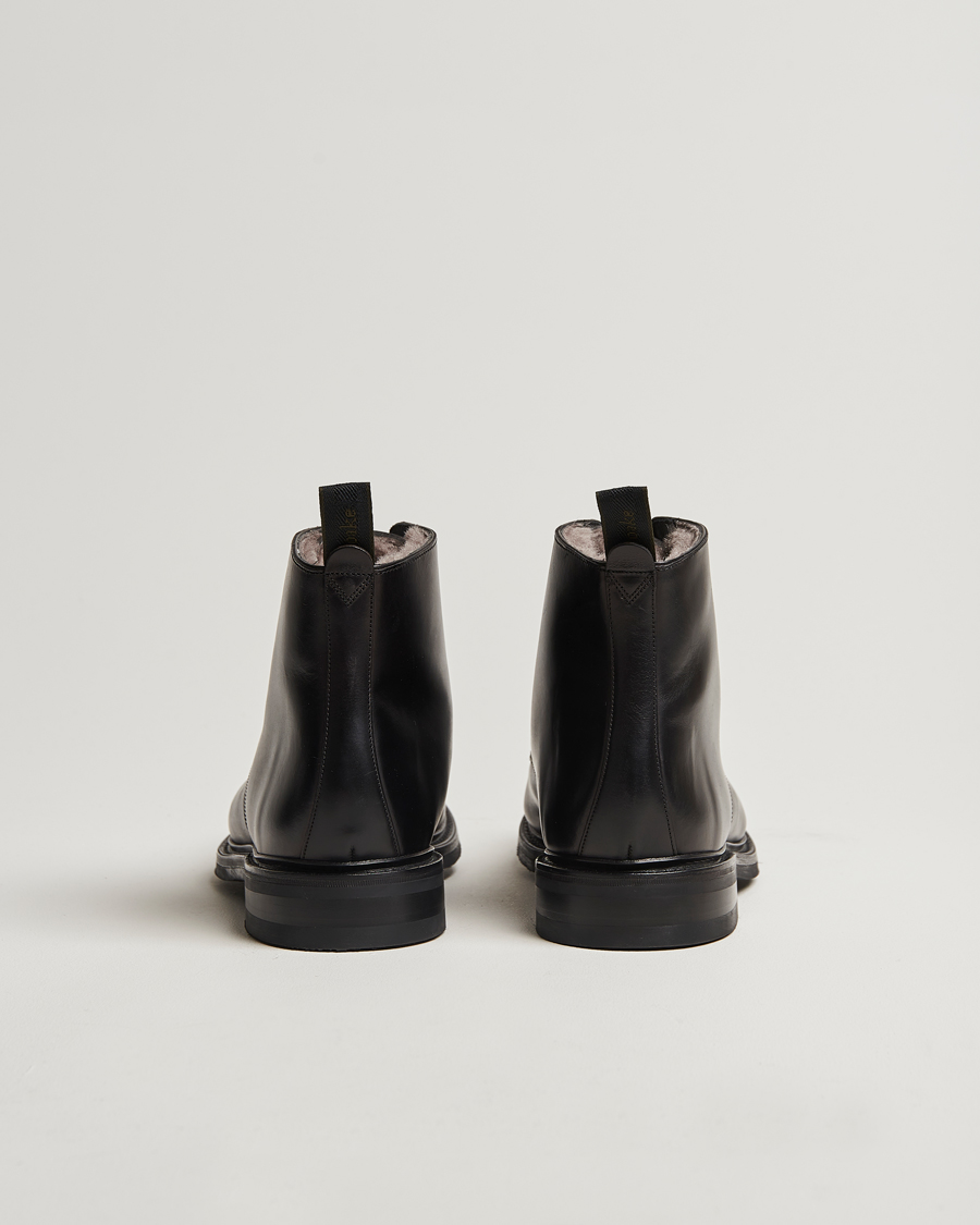 Herren | Boots | Loake 1880 | Gisbourne Shearling Leather Boot Black