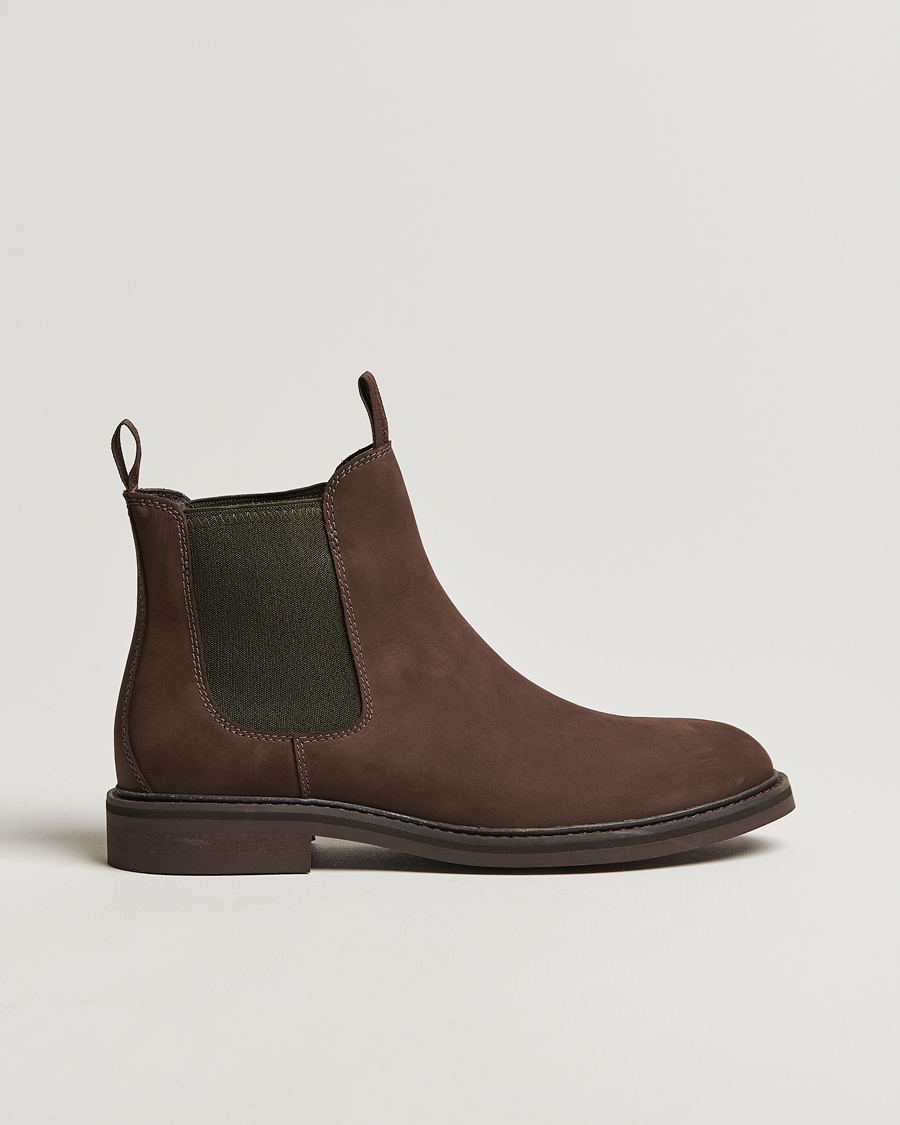 Herren | Boots | Loake Shoemakers | Ducksworth Waterproof Chelsea Boot Brown Nubuck