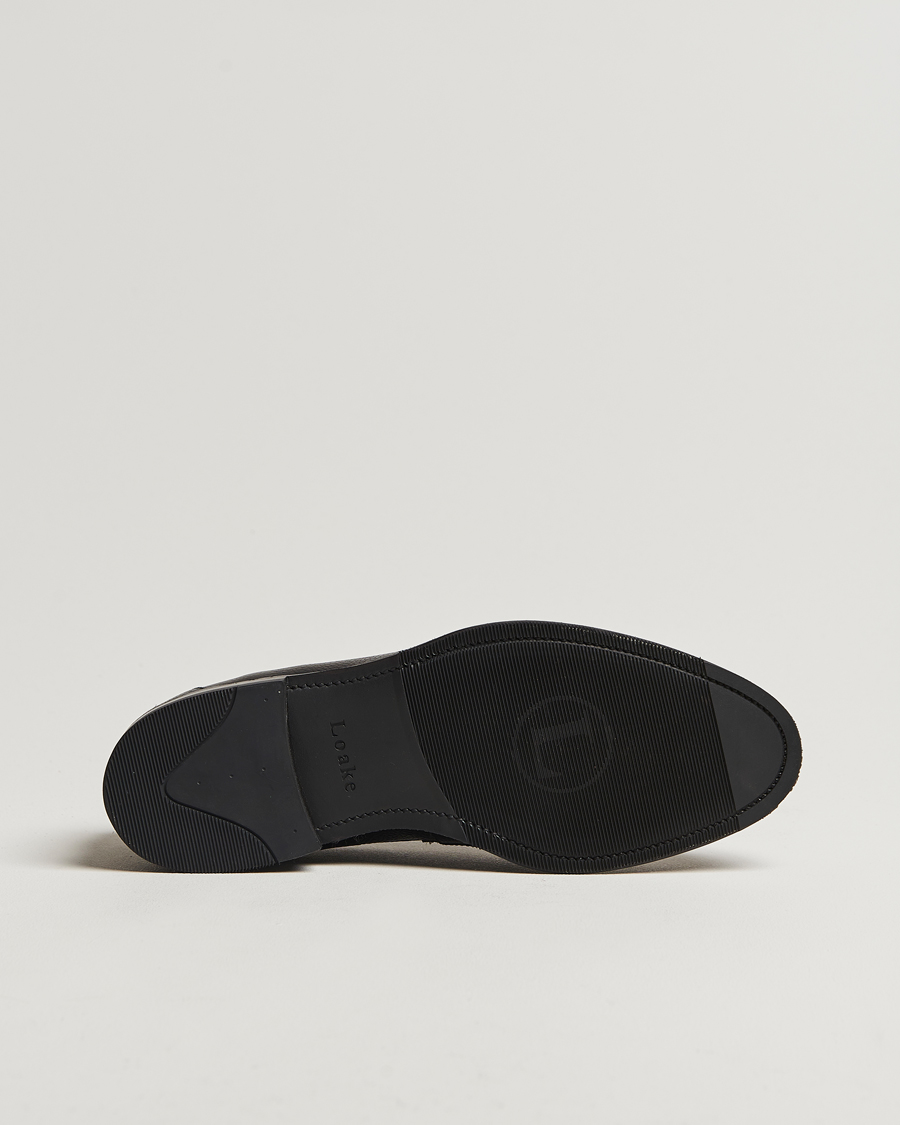 Herren | Loafer | Loake Shoemakers | Loake 1880 Imperial Grained Penny Loafer Black