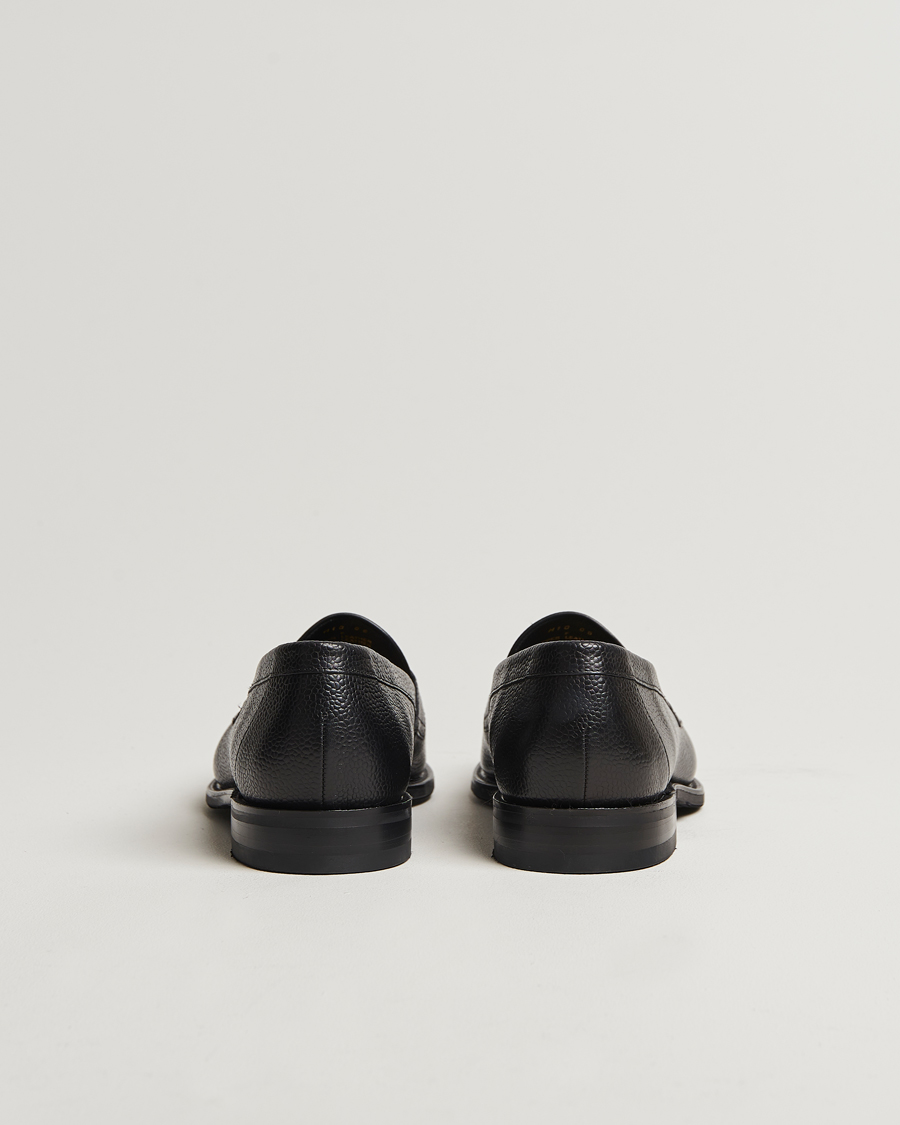 Herren | Loafer | Loake Shoemakers | Loake 1880 Imperial Grained Penny Loafer Black